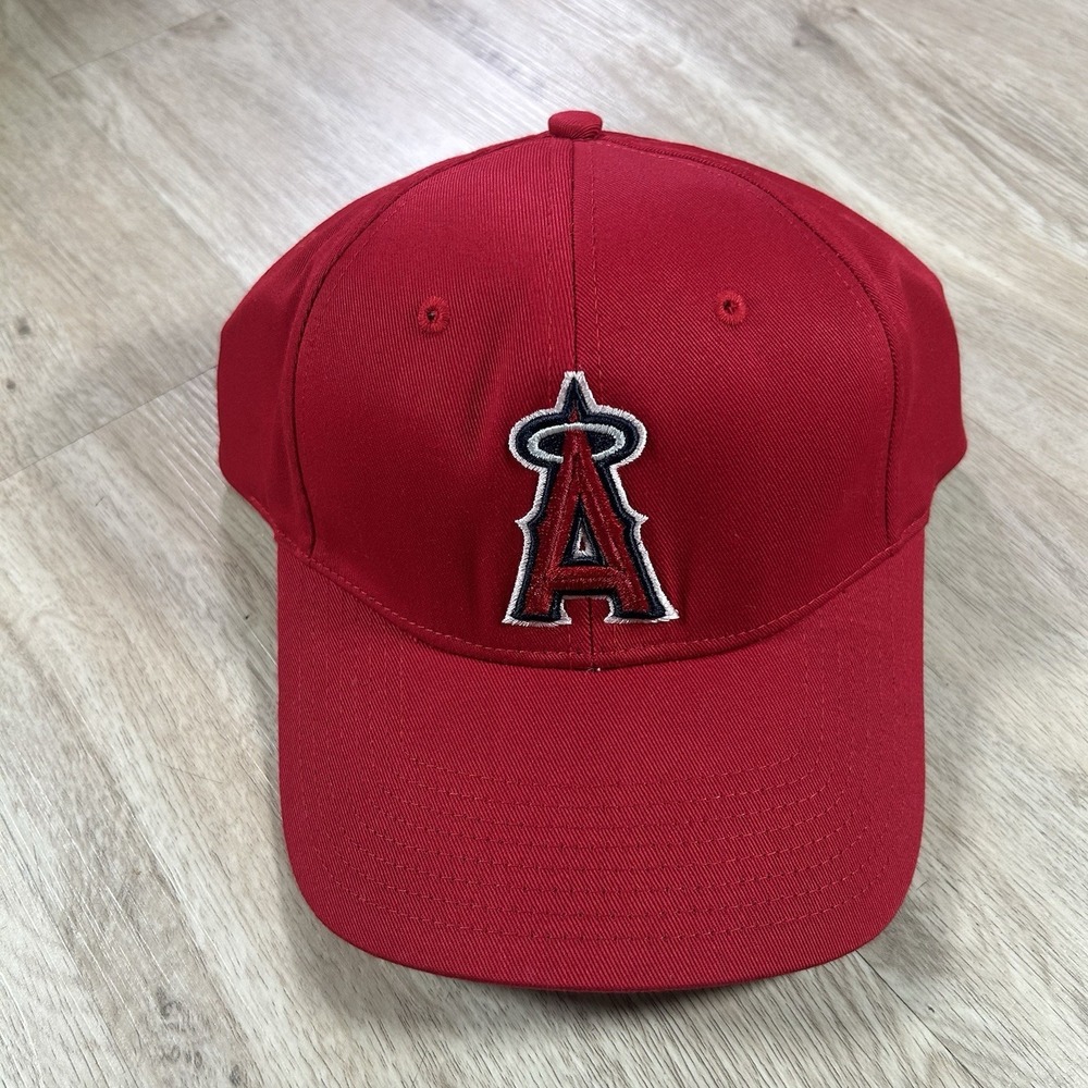 VTG Anaheim Angels‎ Snapback Hat NWT MLB Baseball Red Outdoor Cap